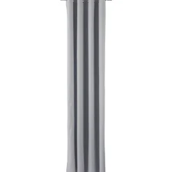 Rideau à oeillets gris occultant thermique et phonique