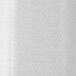 Rideau à oeillets jacquard chevron blanc