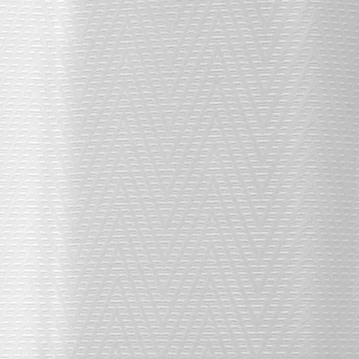 Rideau à oeillets jacquard chevron blanc