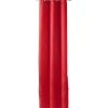 Rideau à oeillets rouge design ronds