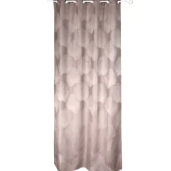 Rideau à oeillets taupe