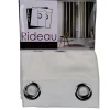 Rideau à oeillets uni blanc
