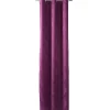 Rideau à oeillets violet design ronds