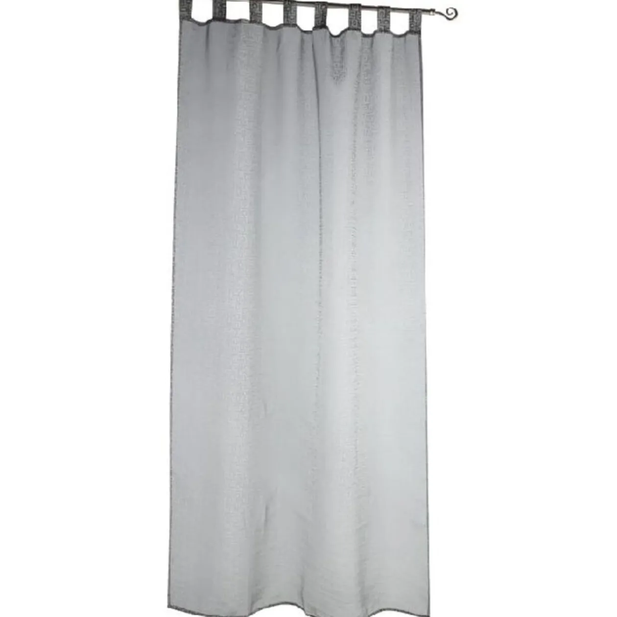 Rideau à pattes imprimé pop Intus