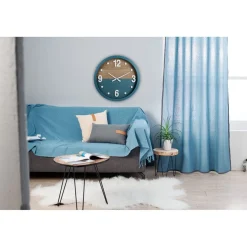 Rideau coton avec piping avec oeillets