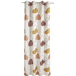 Rideau de douche design graphique polyester 140x240cm