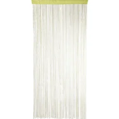 Rideau de fils uni vert