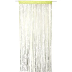 Rideau de fils uni vert