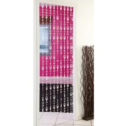 Rideau de porte blanc