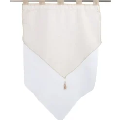 RIDEAU DOUBLE VITRAGE A PATTES X2