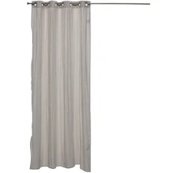 Rideau effet lavé 240x140cm polyester blanc