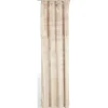 Rideau effet velours 260x140cm polyester beige