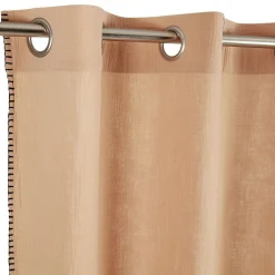 Rideau en gaze de coton 130x240cm rose