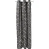 Rideau gris anthracite formes géométriques