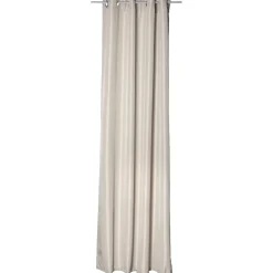 Rideau isolant à oeillets doublure polaire amovible