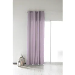 Rideau isolant uni vieux rose