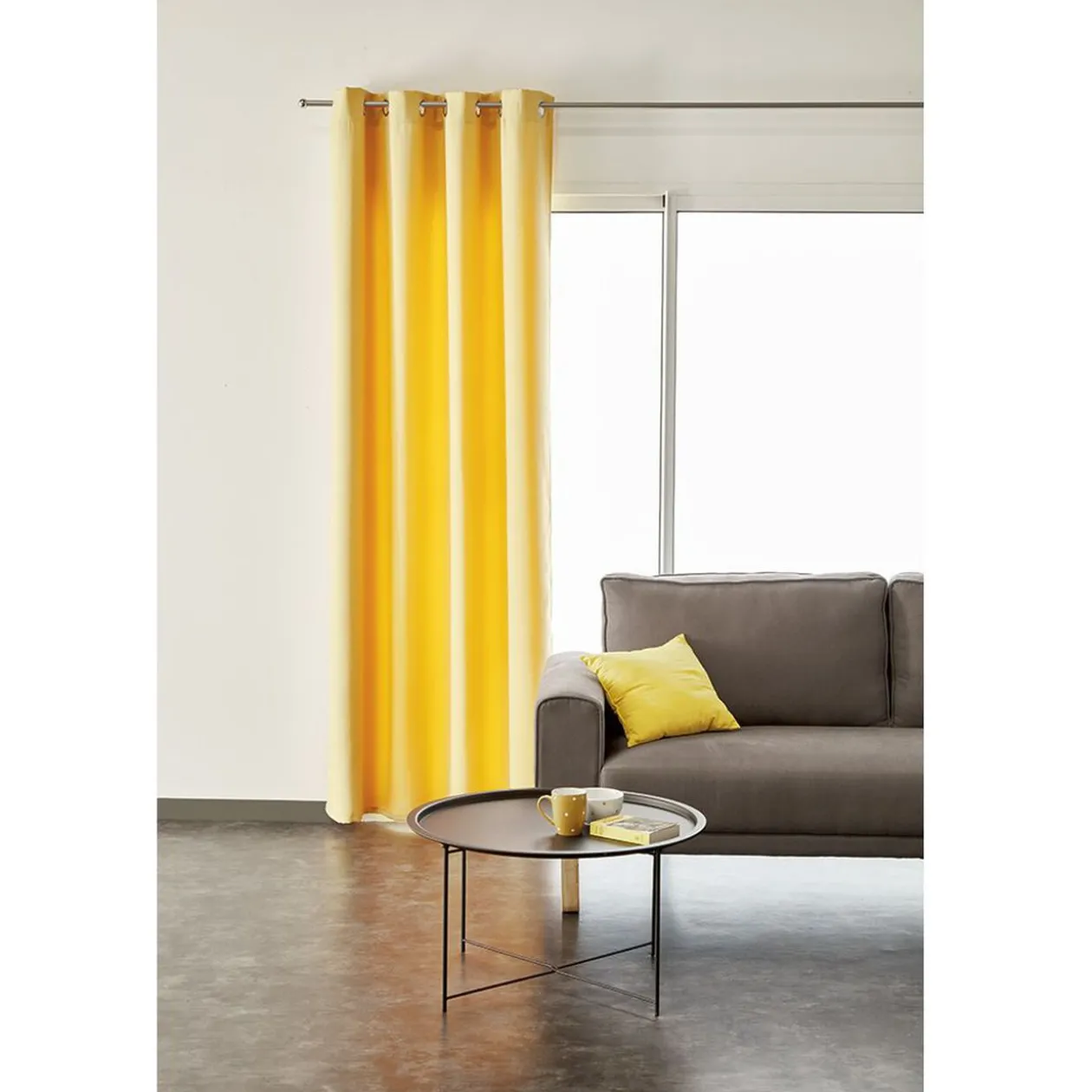 Rideau jacquard à motif embossé 140x240 cm