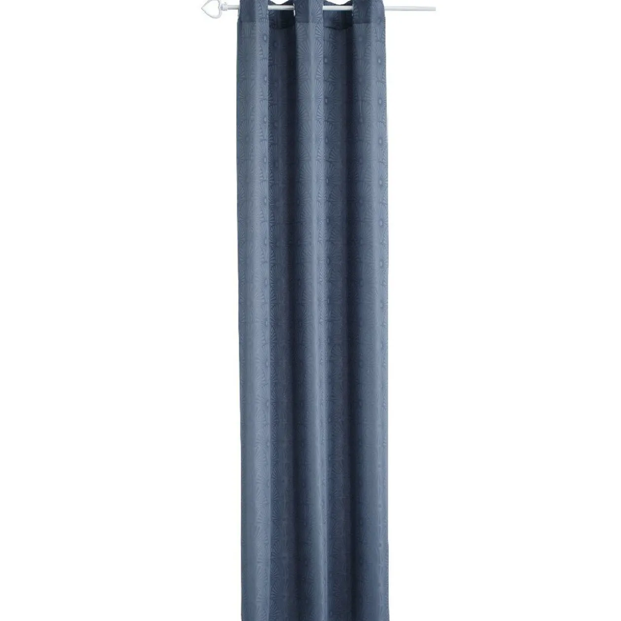 Rideau jacquard à oeillets