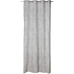 Rideau jacquard à oeillets