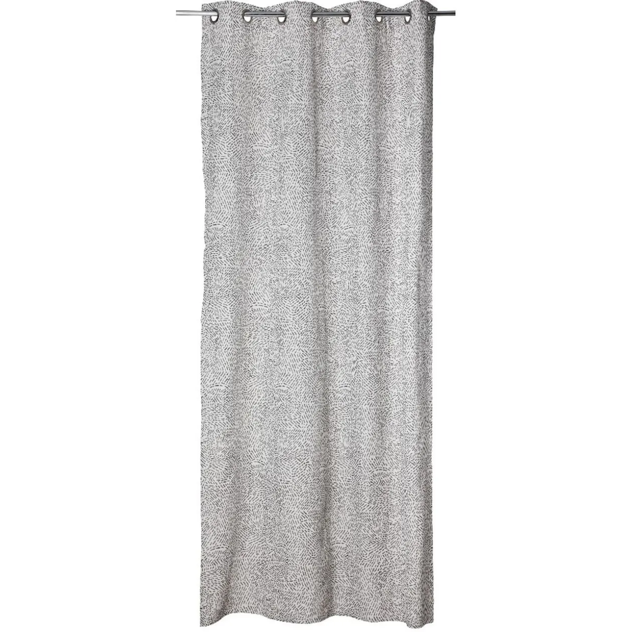 Rideau jacquard à oeillets