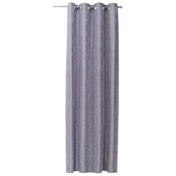 Rideau jacquard à oeillets design plissé 140x240 cm