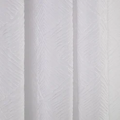 Rideau jacquard à oeillets design plissé 140x240 cm