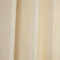 Rideau jacquard à oeillets design plissé 140x240 cm