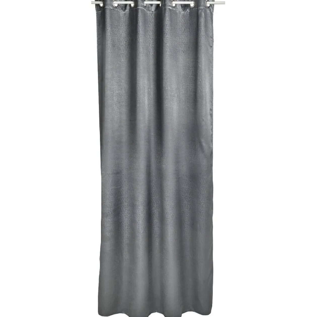 Rideau jacquard occultant à oeillets