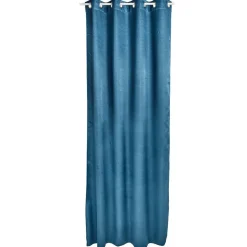 Rideau jacquard occultant à oeillets