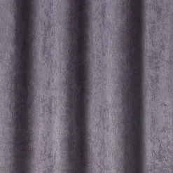 Rideau occultant 8 oeillets gris foncé effet brillant