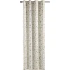 Rideau occultant à oeillets beige phosphorescent 135x240cm