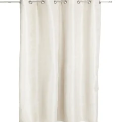 Rideau occultant à oeillets 140x260cm polyester beige