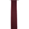Rideau occultant aubergine