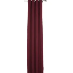 Rideau occultant aubergine