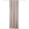 Rideau occultant effet chiné beige 140x240cm