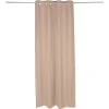 Rideau occultant effet tramé beige 140x240cm
