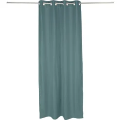 Rideau occultant effet tramé bleu foncé 140x240cm