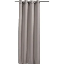 Rideau occultant et isolant à oeillets