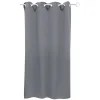 Rideau occultant fenêtre gris foncé 140x180cm
