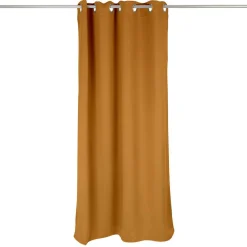Rideau occultant fenêtre orange 140x180cm