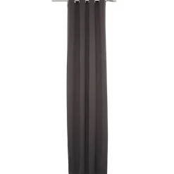 Rideau occultant gris foncé