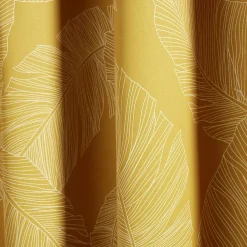 Rideau occultant imprimé feuilles 140x240 cm