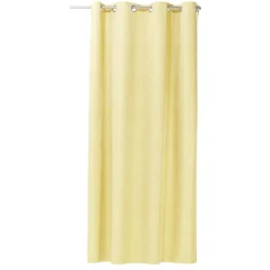 Rideau occultant jacquard uni 140x180 cm