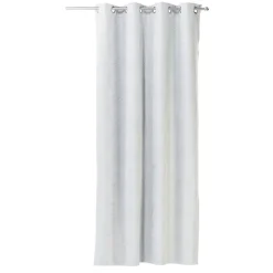Rideau occultant jacquard uni 140x180 cm