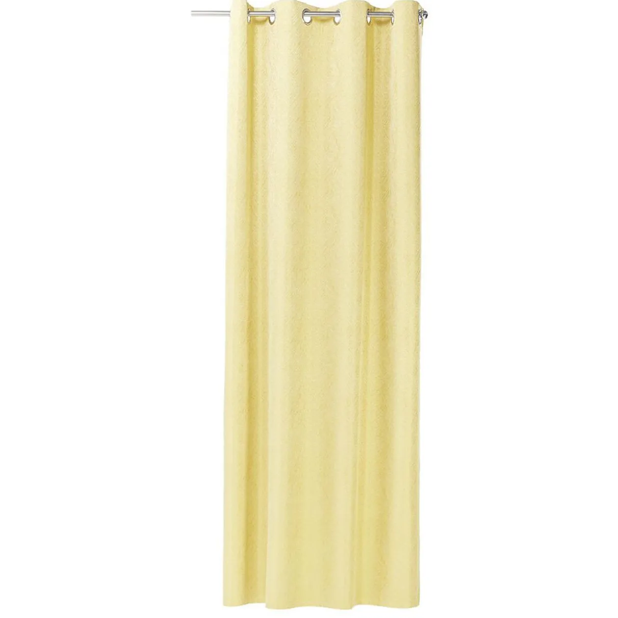 Rideau occultant jacquard uni 135x240 cm