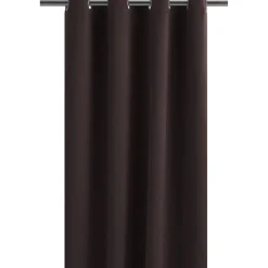 Rideau occultant marron 140 x 180 cm