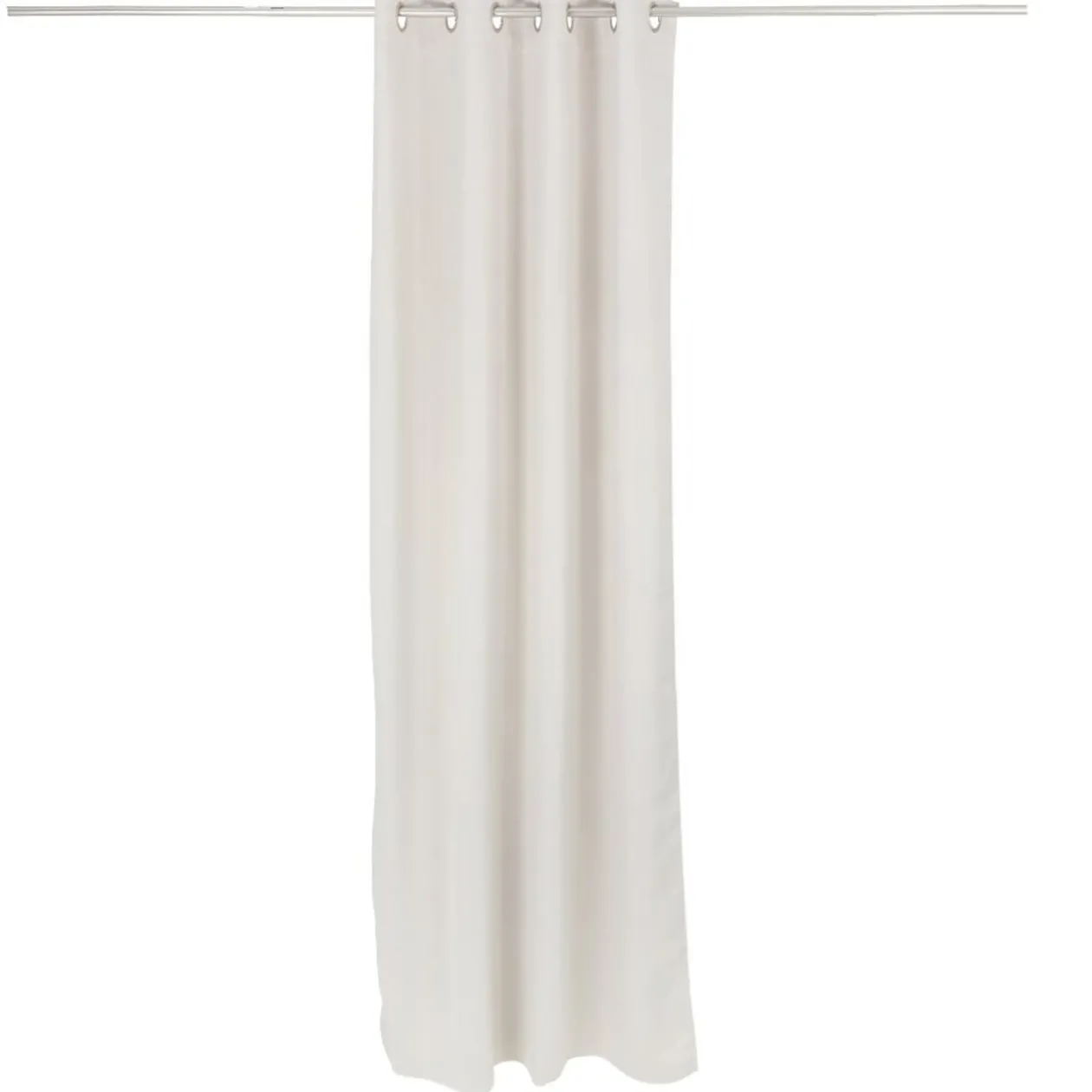 Rideau occultant porte beige 135x240cm