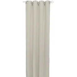 Rideau occultant uni crème