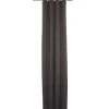 Rideau occultant uni gris foncé 135x240cm