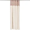 Rideau polycoton 140x240 tuffeté beige